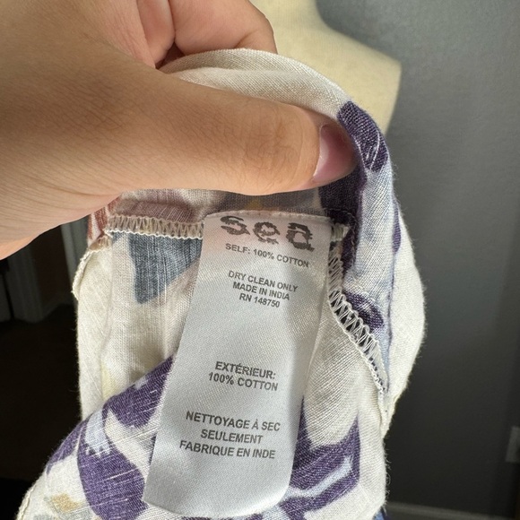 Floral Print Women's Top - Picture 5 of 5